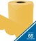 Carson Dellosa 65Ft of Goldenrod Yellow Green Bulletin Board Borders, 1 Roll of Mango Scalloped Trim for Rolling Whiteboard, Cork and Posterboard, Party, Office Decorations, and Classroom Decor